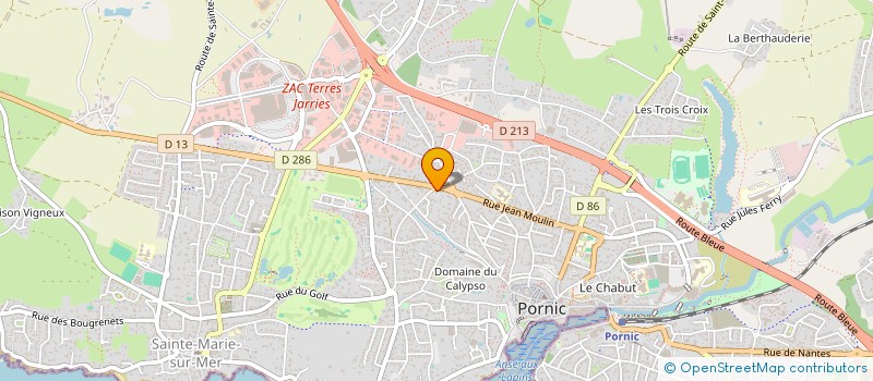 localisation de l'entreprise CAPALOCOS à PORNIC