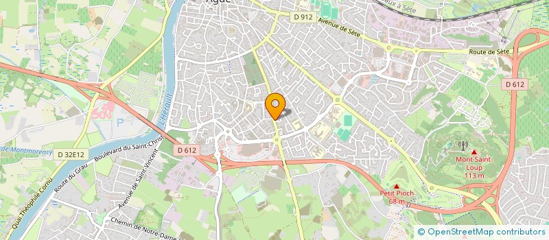 localisation de l'entreprise CAPALOLA à AGDE