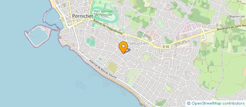 localisation de l'entreprise #CAPALOUEST à PORNICHET