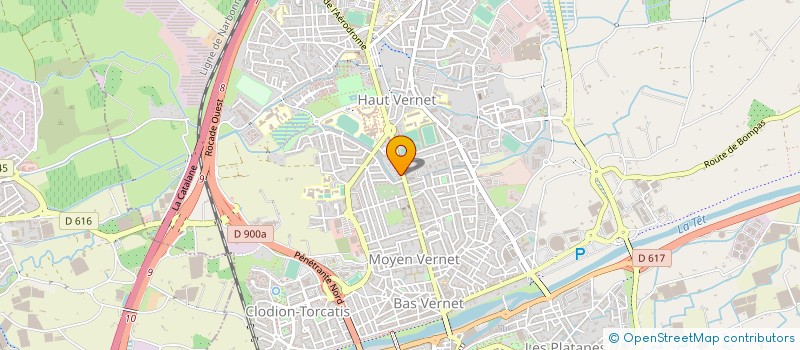 localisation de l'entreprise CAPAM 2  PERPIGNAN