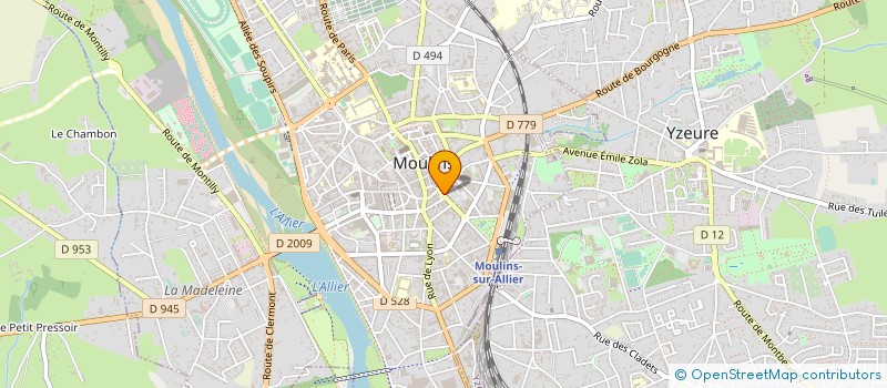 localisation de l'entreprise CAPAMAM SERVICES à MOULINS