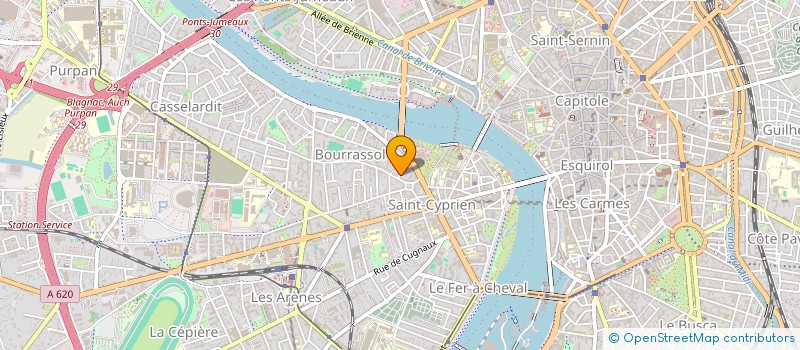localisation de l'entreprise CAPAMIA à TOULOUSE