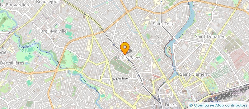 localisation de l'entreprise CAPAMO  NANTES