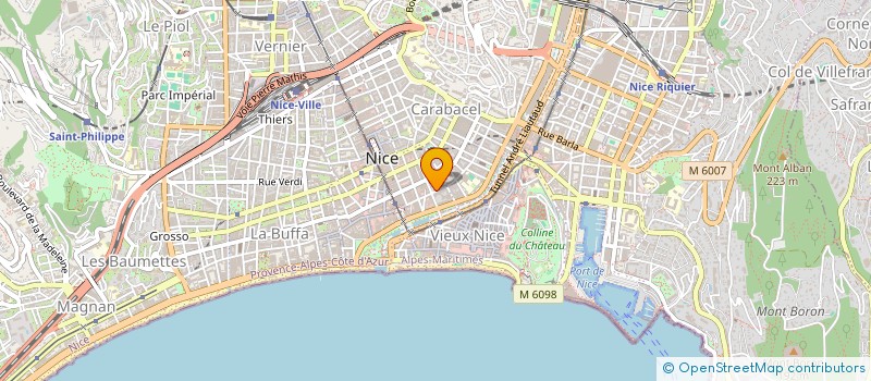 localisation de l'entreprise CAPAN & BORDES SARL à NICE
