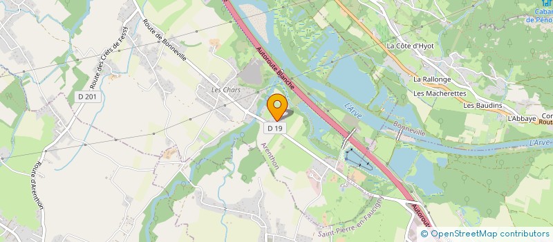 localisation de l'entreprise CAPANDRI  ARENTHON