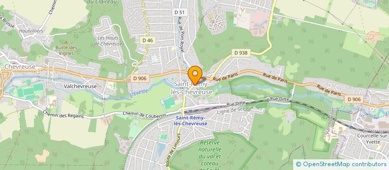 localisation de l'entreprise CAPANNA à SAINT-REMY-LES-CHEVREUSE