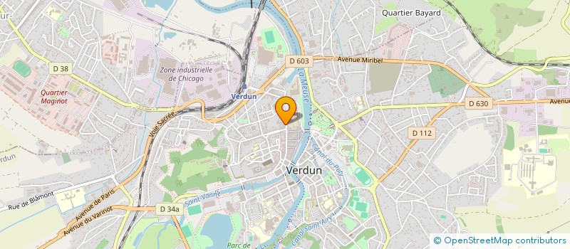 localisation de l'entreprise CAPANT à VERDUN