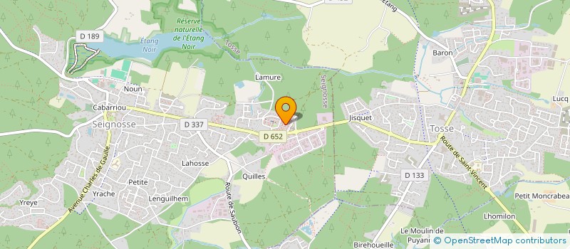 localisation de l'entreprise CAPAPA  SEIGNOSSE