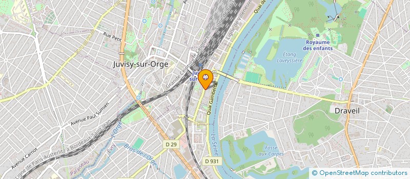 localisation de l'entreprise CAPAPIERRE à JUVISY-SUR-ORGE