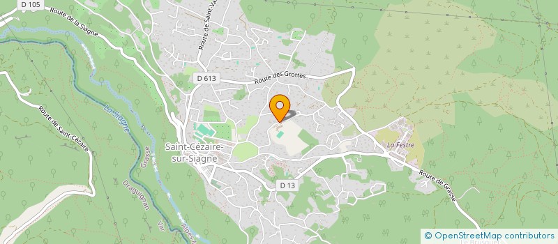 localisation de l'entreprise CAPARA à SAINT-CEZAIRE-SUR-SIAGNE