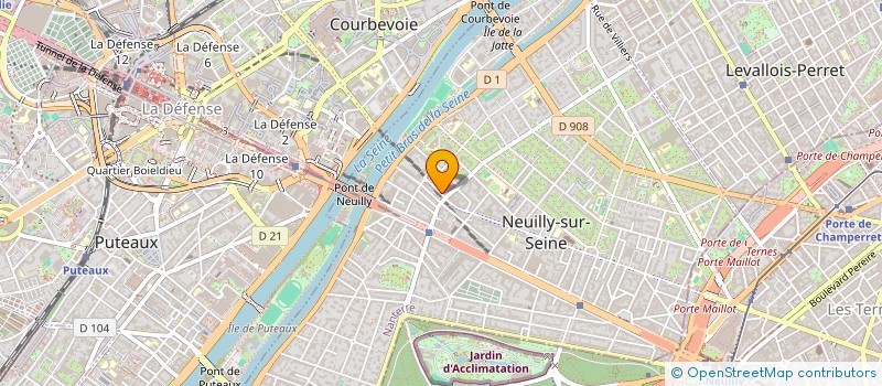 localisation de l'entreprise CAPAREL  NEUILLY-SUR-SEINE