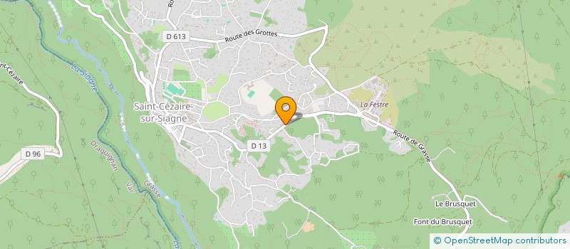 localisation de l'entreprise CAPAROM HOLDING  SAINT-CEZAIRE-SUR-SIAGNE