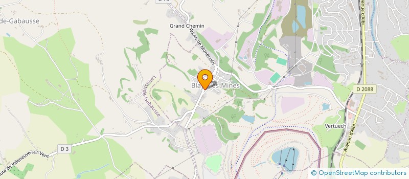 localisation de l'entreprise CAPARROS INDIVISION  BLAYE-LES-MINES