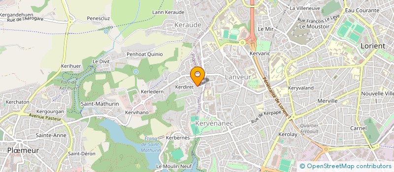 localisation de l'entreprise CAPAS à PLOEMEUR