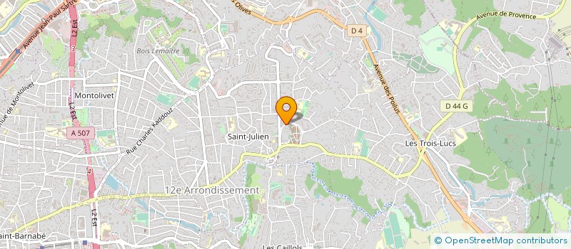 localisation de l'entreprise CAPASS à MARSEILLE