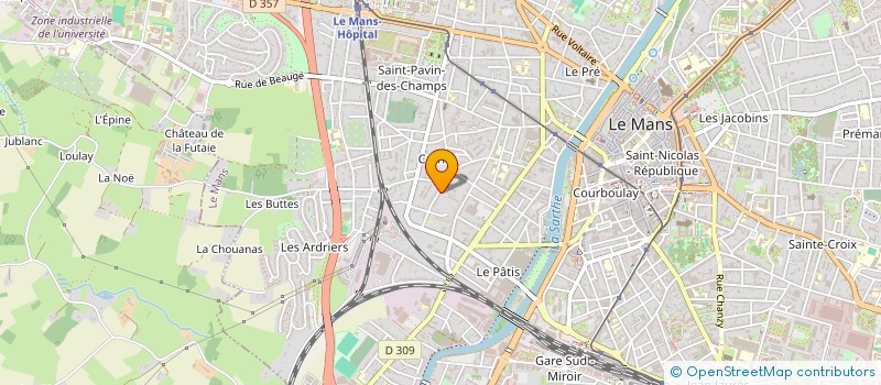 localisation de l'entreprise CAPASS à LE MANS
