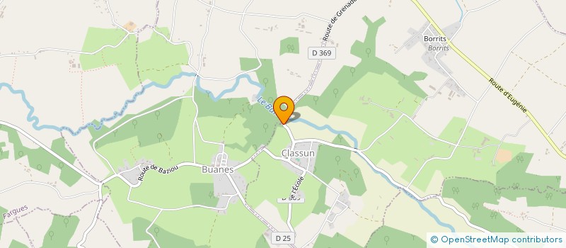 localisation de l'entreprise CAPASUD  CLASSUN