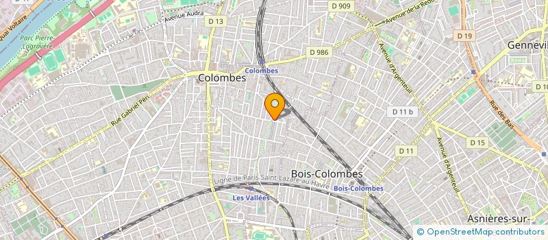 localisation de l'entreprise CAPATACAMA à COLOMBES
