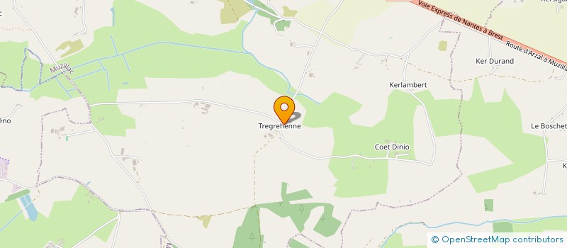 localisation de l'entreprise CAPATRANS  MUZILLAC