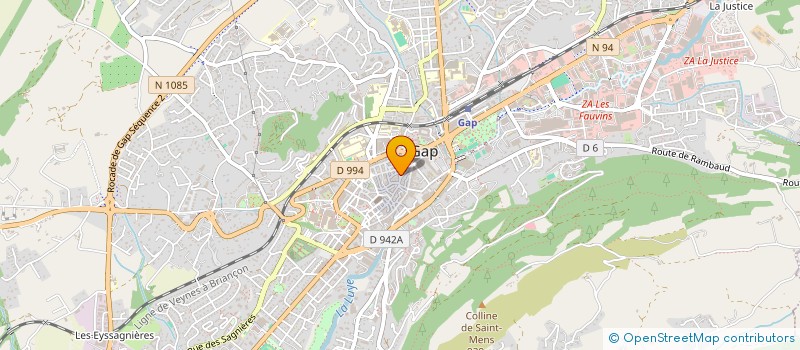 localisation de l'entreprise CAPAUNY  GAP