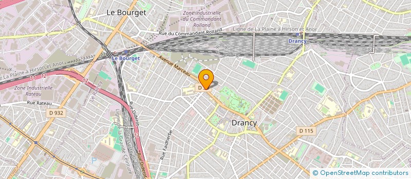 localisation de l'entreprise CAPAUTO  DRANCY