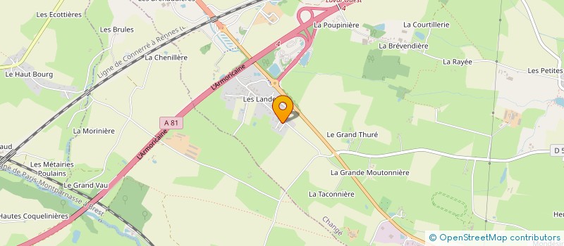 localisation de l'entreprise CAPAXIMO 53  CHANGE