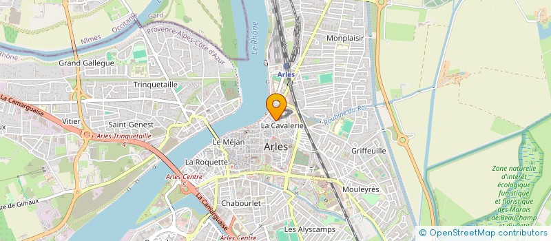 localisation de l'entreprise CAPAYAT  ARLES