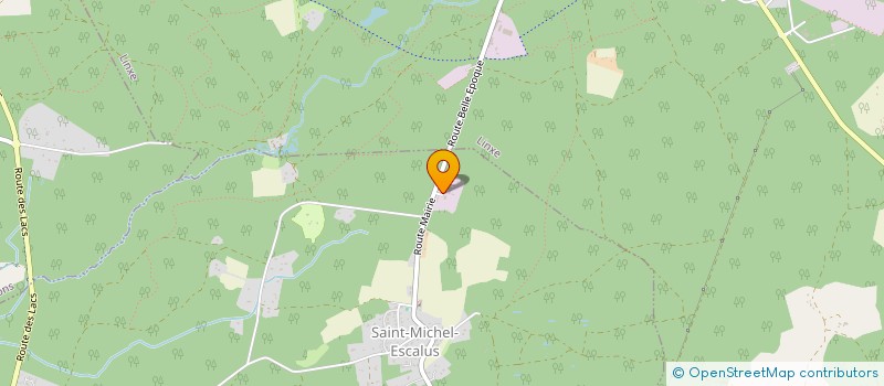 localisation de l'entreprise CAPBAT  SAINT-MICHEL-ESCALUS