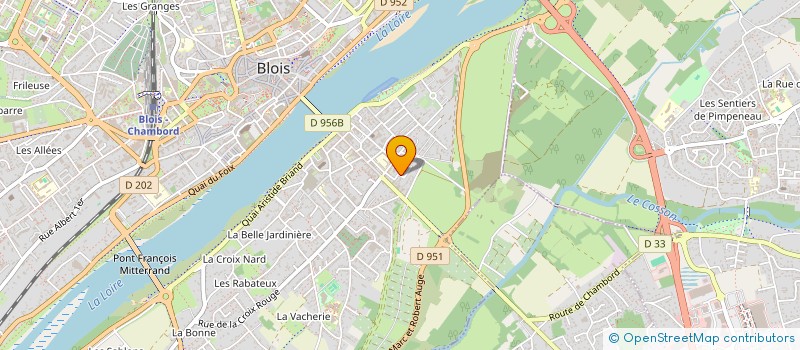 localisation de l'entreprise CAPBIOA'NIM à BLOIS