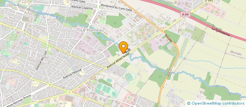 localisation de l'entreprise CAPBLANCQ GT à PAU