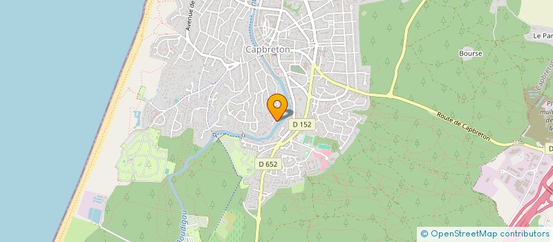localisation de l'entreprise CAPBORRUT à CAPBRETON