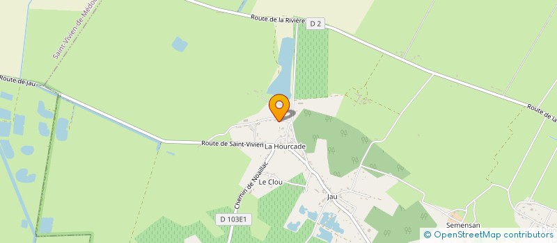 localisation de l'entreprise CAPCAZ  JAU-DIGNAC-ET-LOIRAC