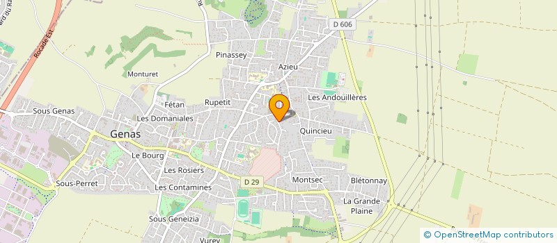 localisation de l'entreprise CAPCCIS  GENAS