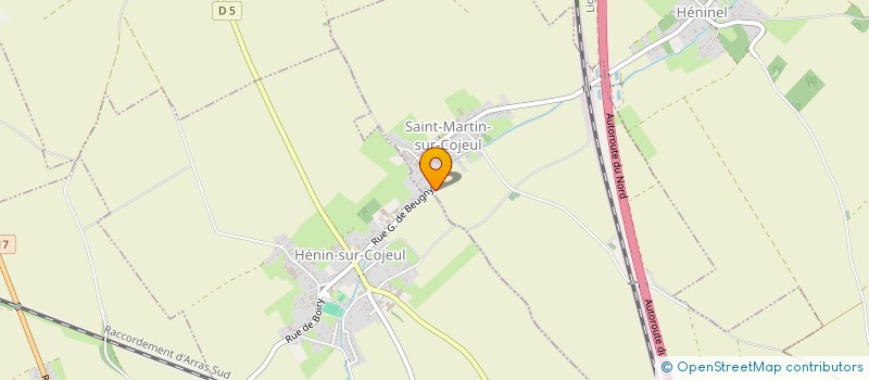 localisation de l'entreprise CAPCHA  SAINT-MARTIN-SUR-COJEUL