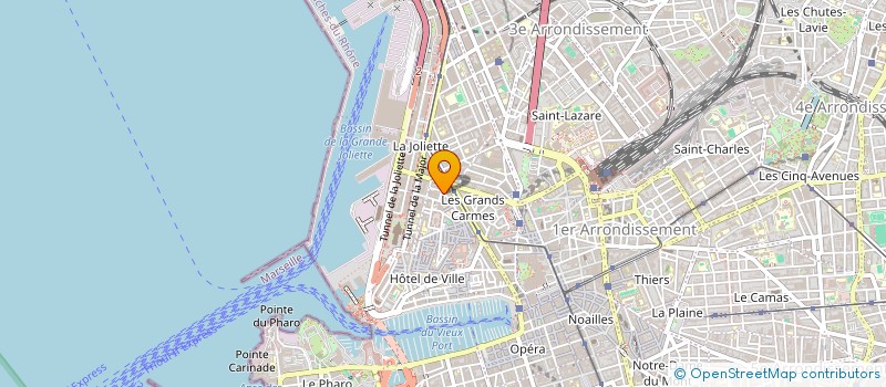 localisation de l'entreprise CAPCLO  MARSEILLE