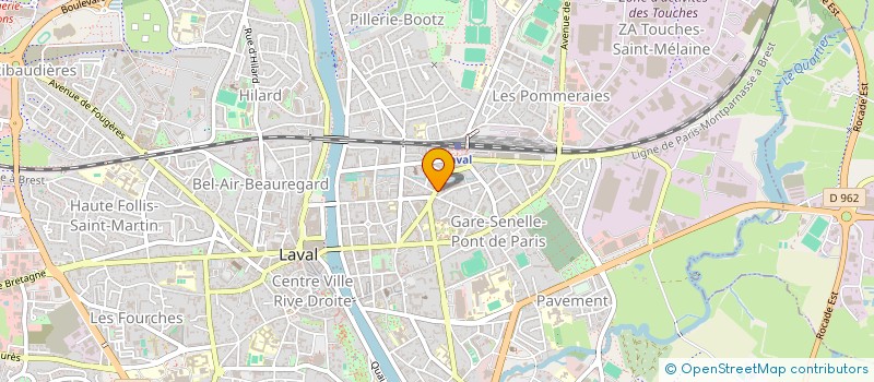 localisation de l'entreprise CAPCO à LAVAL