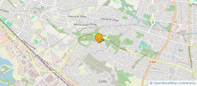 localisation de l'entreprise CAPCO INVEST  LESCAR