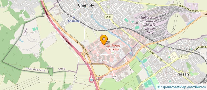 localisation de l'entreprise CAPCOM MULTISERVICES à CHAMBLY