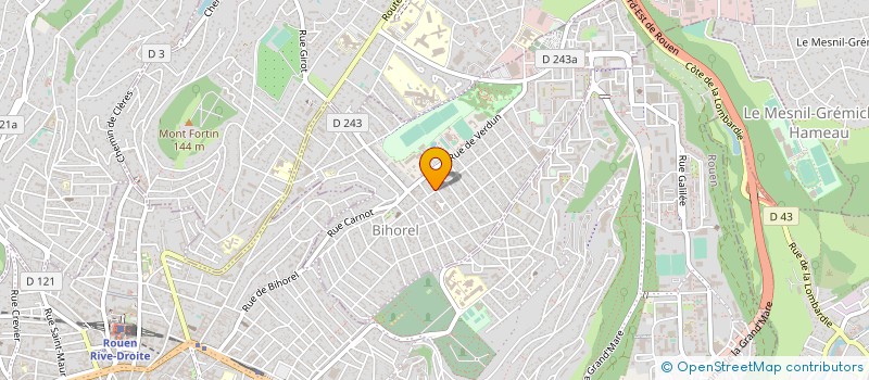 localisation de l'entreprise CAPCONFORT  BIHOREL