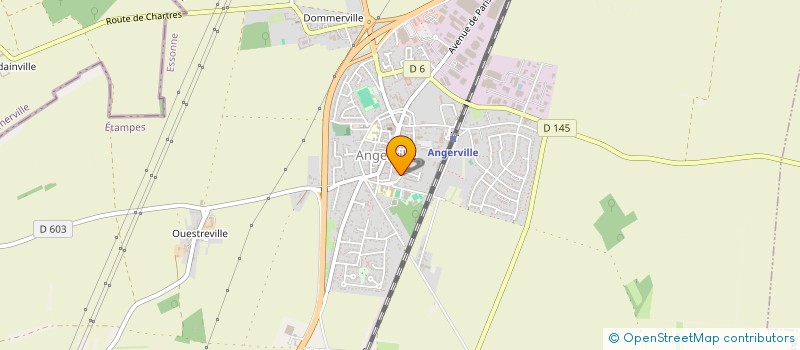 localisation de l'entreprise CAPCORN à ANGERVILLE