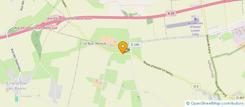 localisation de l'entreprise CAPDAMANN  VALLIQUERVILLE