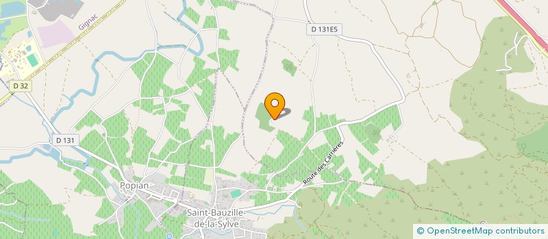 localisation de l'entreprise CAPDANIEL à GIGNAC