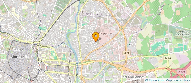 localisation de l'entreprise CAPDBT HOLDING à MONTPELLIER