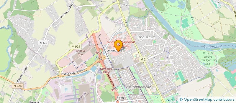 localisation de l'entreprise CAPDE IMMO 2  BEAUZELLE