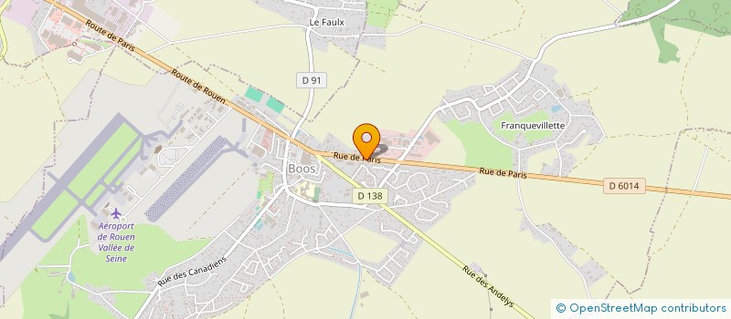 localisation de l'entreprise CAPDEL INVEST  GOUY