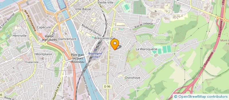 localisation de l'entreprise CAPDENT  BOULOGNE-SUR-MER