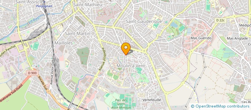 localisation de l'entreprise CAPDET SERVICE à PERPIGNAN