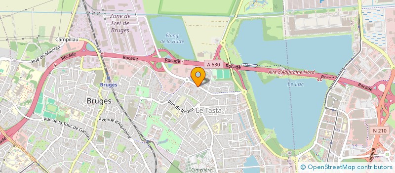 localisation de l'entreprise CAPDEVIELLE TRAITEUR à BRUGES