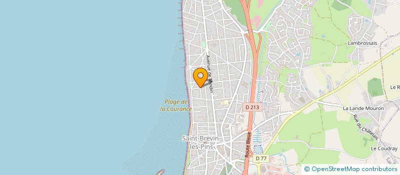 localisation de l'entreprise CAPDEWIT à SAINT-BREVIN-LES-PINS