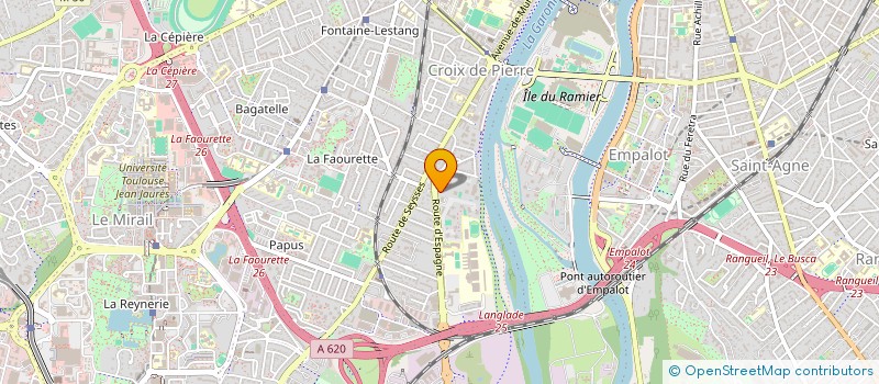 localisation de l'entreprise CAPDIST à TOULOUSE